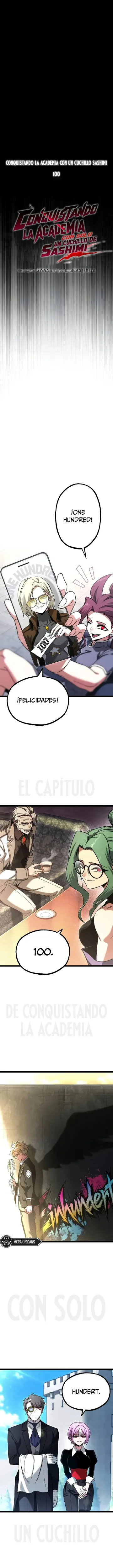 Conquistando la Academia con solo un Cuchillo de Sashimi capítulo 100, página 5