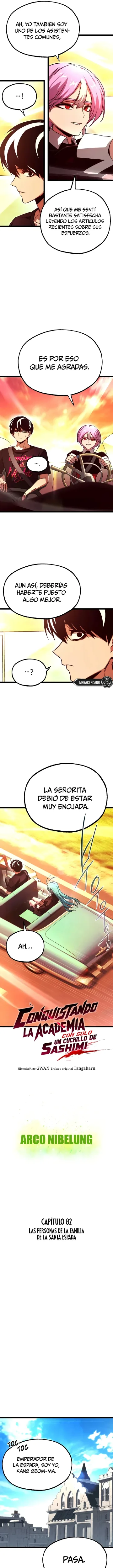Conquistando la Academia con solo un Cuchillo de Sashimi capítulo 82, página 8