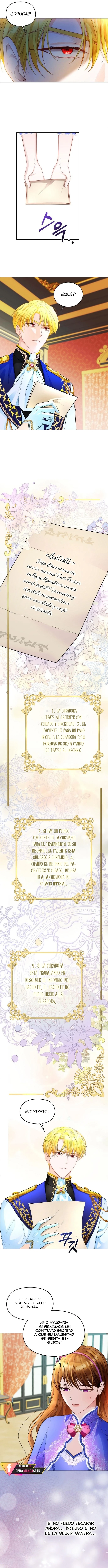 Curé El Insomnio Del Tirano y Terminó Obsesionándose Conmigo capítulo 9, página 9