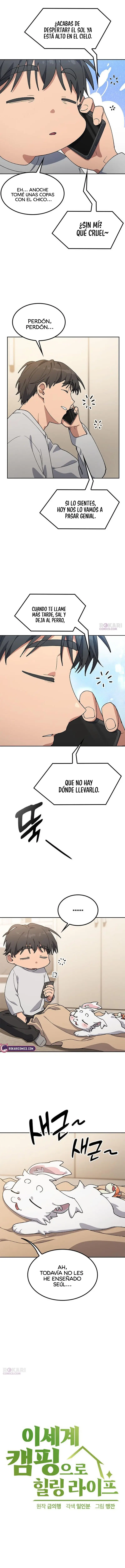 curar la vida acampando en otro mundo capítulo 98, página 5