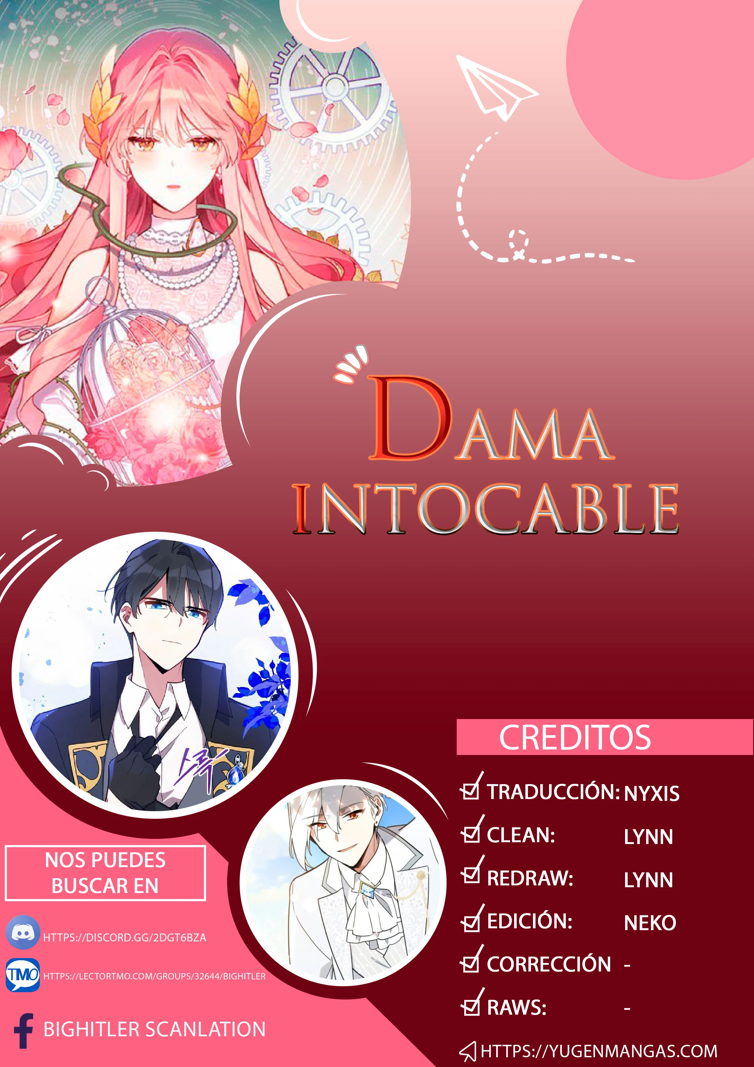 Dama Intocable capítulo 35, página 1