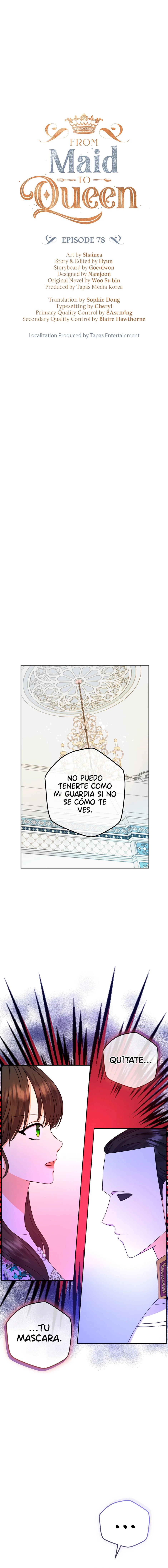 De Criada A Reina capítulo 78, página 7