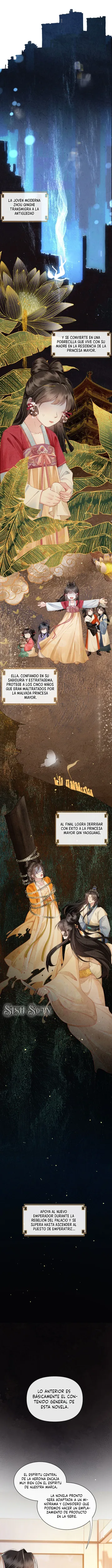 Después de entrar en una novela, me consintieron Cinco pequeños Villanos capítulo 1, página 3