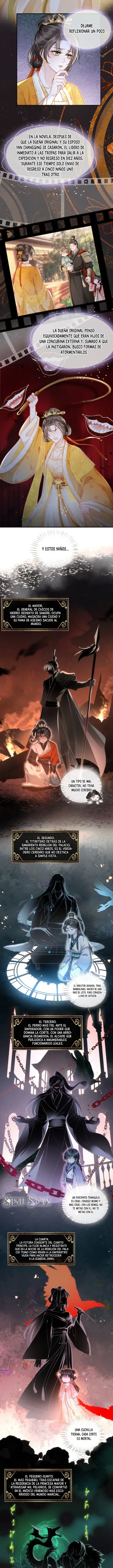 Después de entrar en una novela, me consintieron Cinco pequeños Villanos capítulo 1, página 10