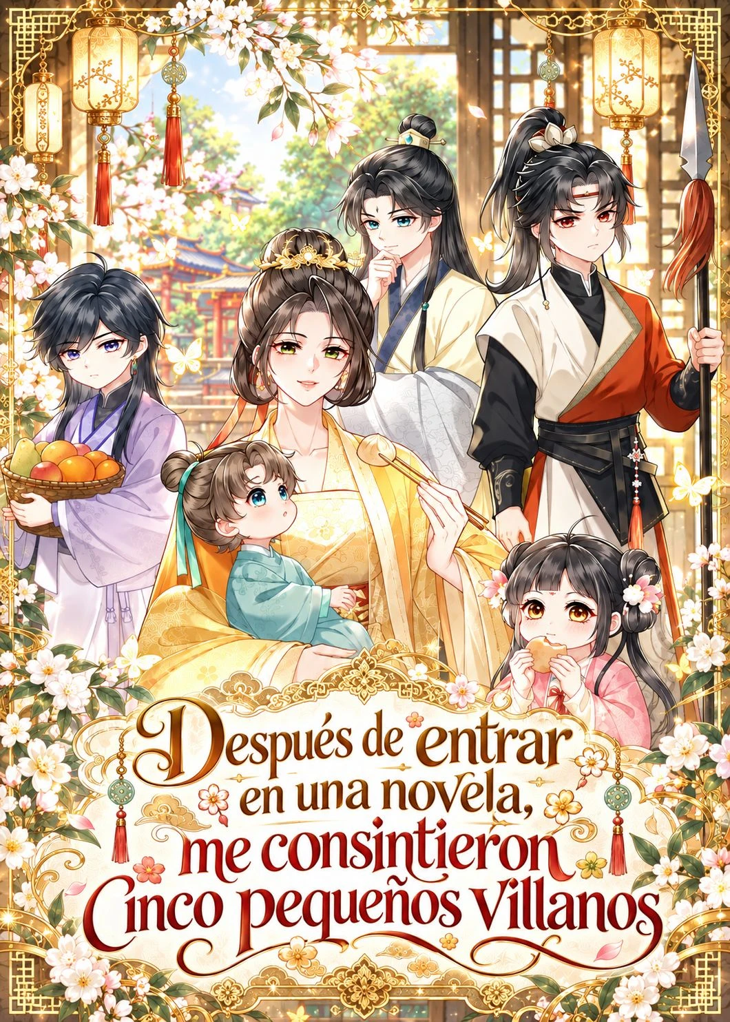 Después de entrar en una novela, me consintieron Cinco pequeños Villanos capítulo 5, página 2