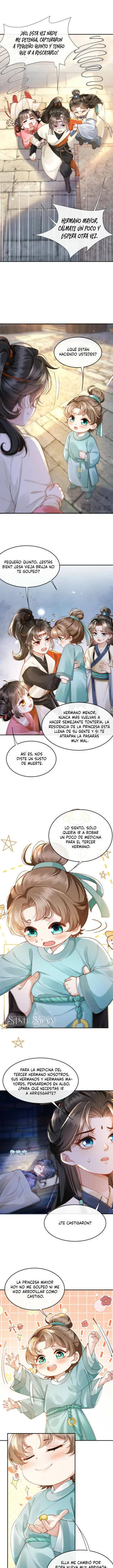 Después de entrar en una novela, me consintieron Cinco pequeños Villanos capítulo 5, página 3