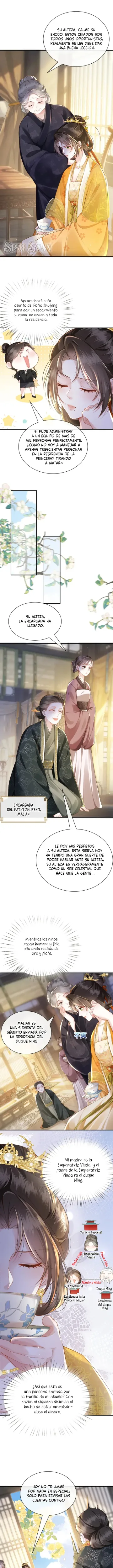 Después de entrar en una novela, me consintieron Cinco pequeños Villanos capítulo 6, página 3