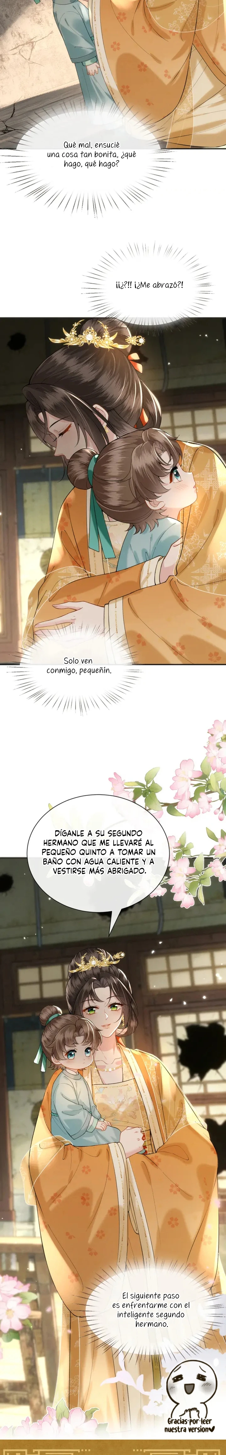 Después de entrar en una novela, me consintieron Cinco pequeños Villanos capítulo 6, página 13