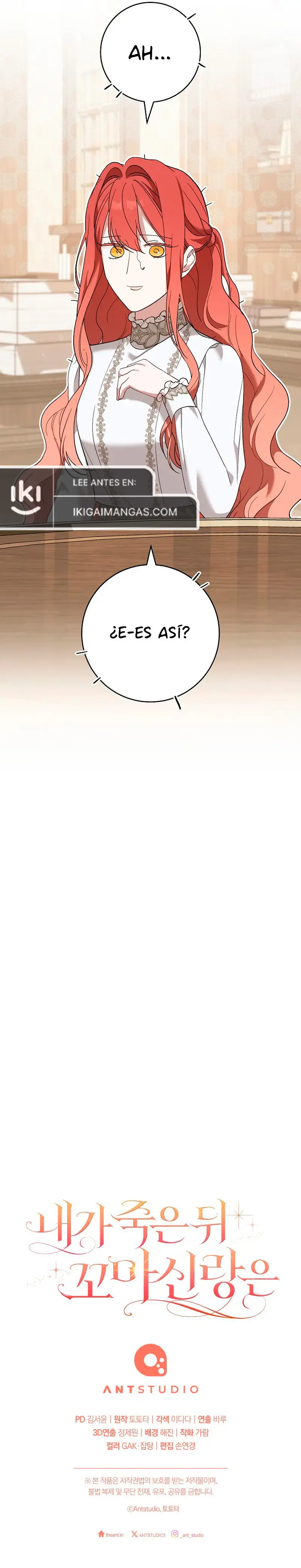 Después De Mi Muerte, Mi Pequeño Novio... capítulo 6, página 9