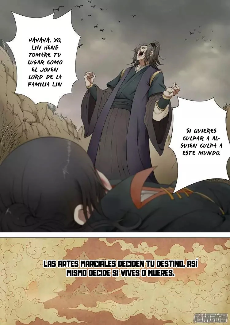 Dios de las artes marciales capítulo 1, página 5