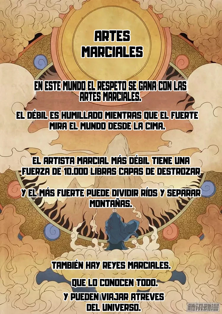 Dios de las artes marciales capítulo 1, página 6