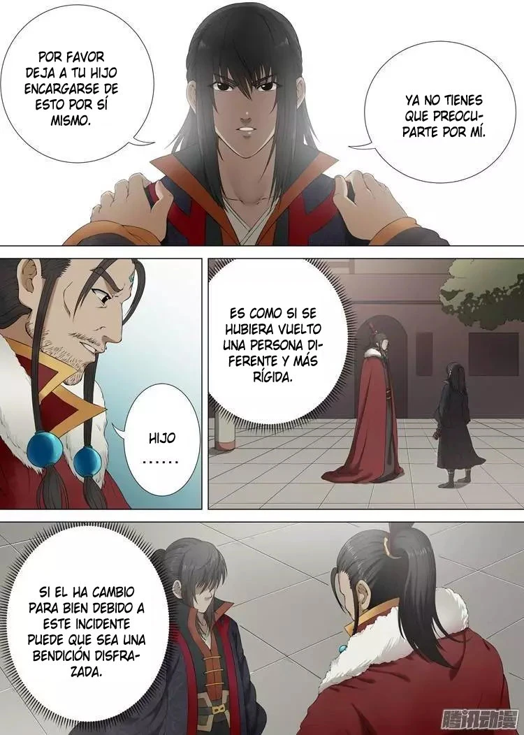Dios de las artes marciales capítulo 1, página 21