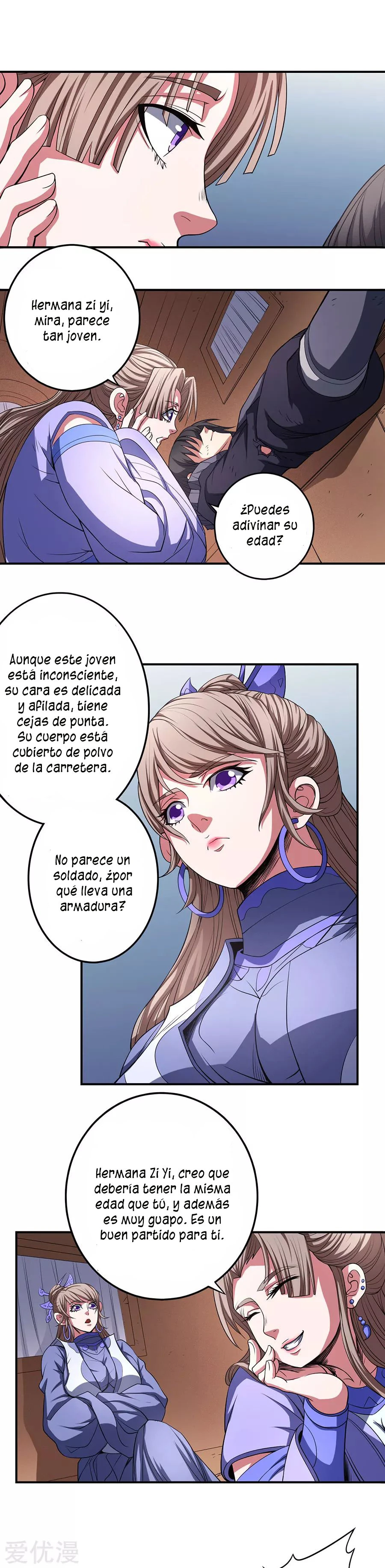 Dios de las artes marciales capítulo 100, página 19