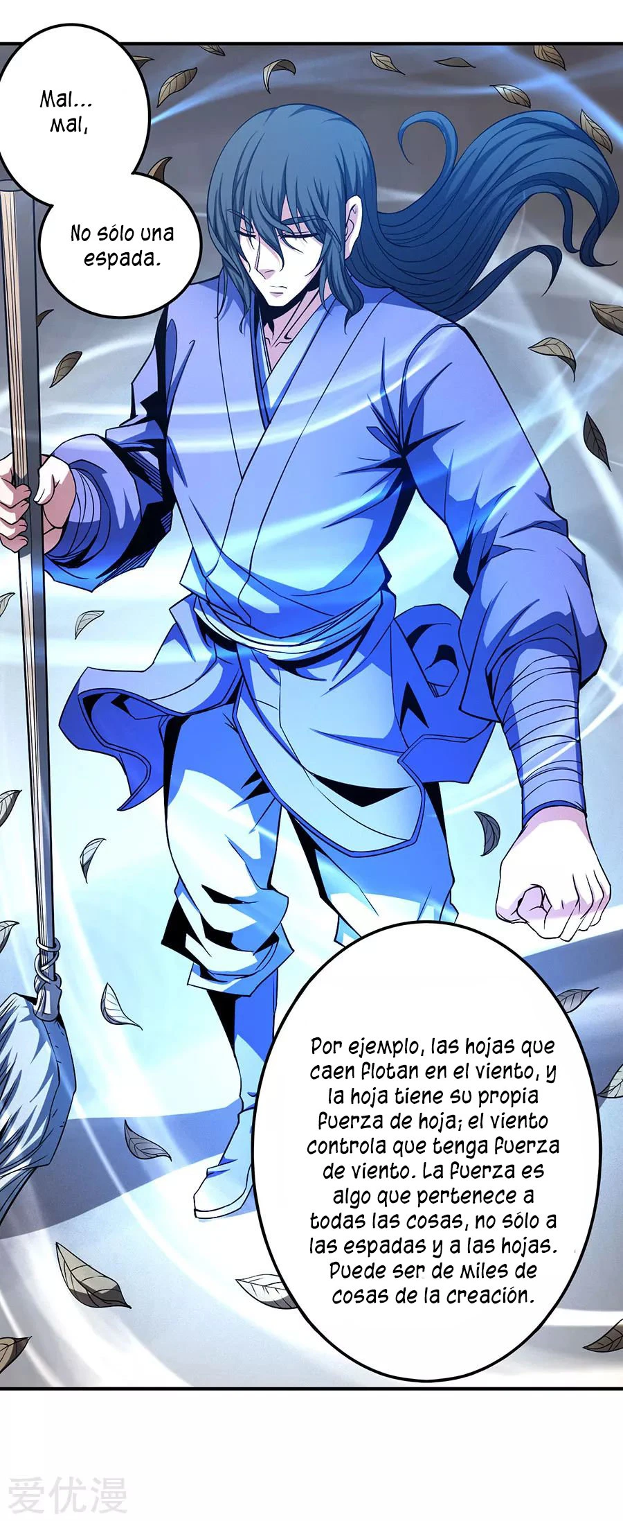 Dios de las artes marciales capítulo 100, página 48