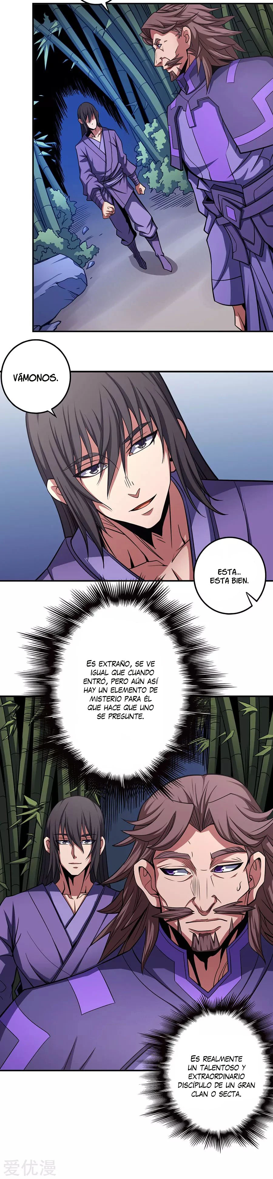 Dios de las artes marciales capítulo 101, página 9