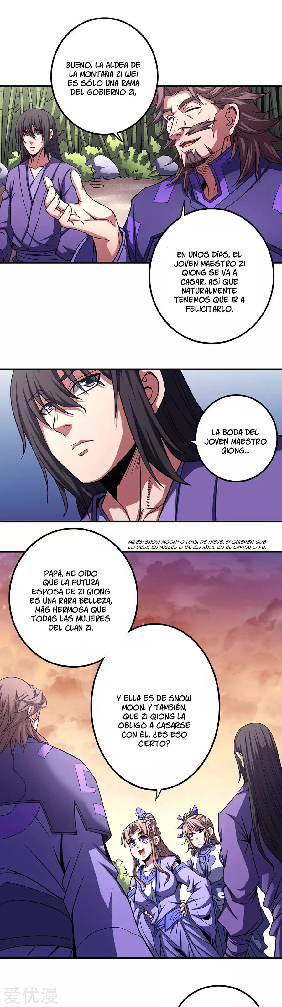 Dios de las artes marciales capítulo 101, página 12