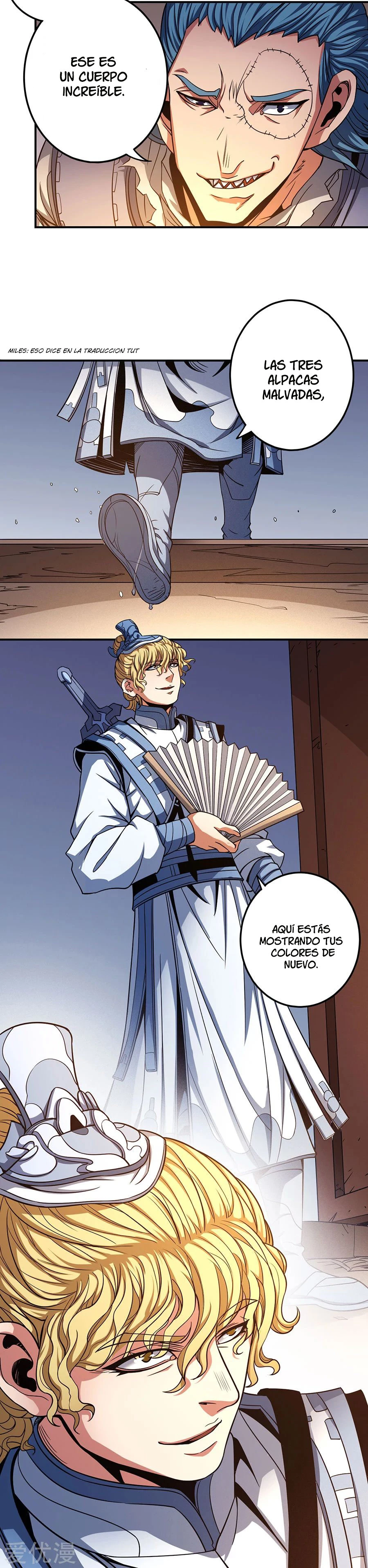 Dios de las artes marciales capítulo 101, página 31