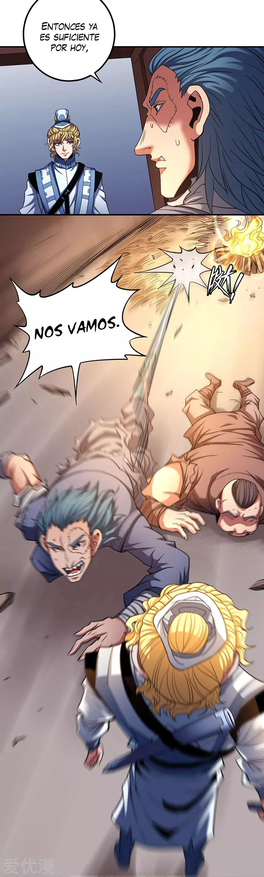 Dios de las artes marciales capítulo 101, página 44