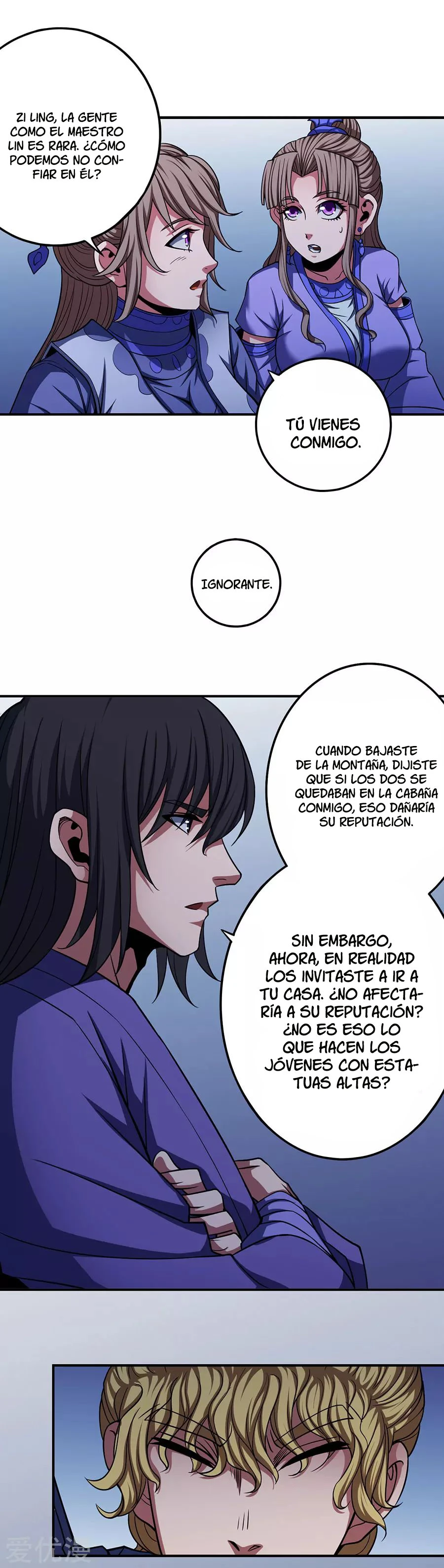 Dios de las artes marciales capítulo 102, página 29