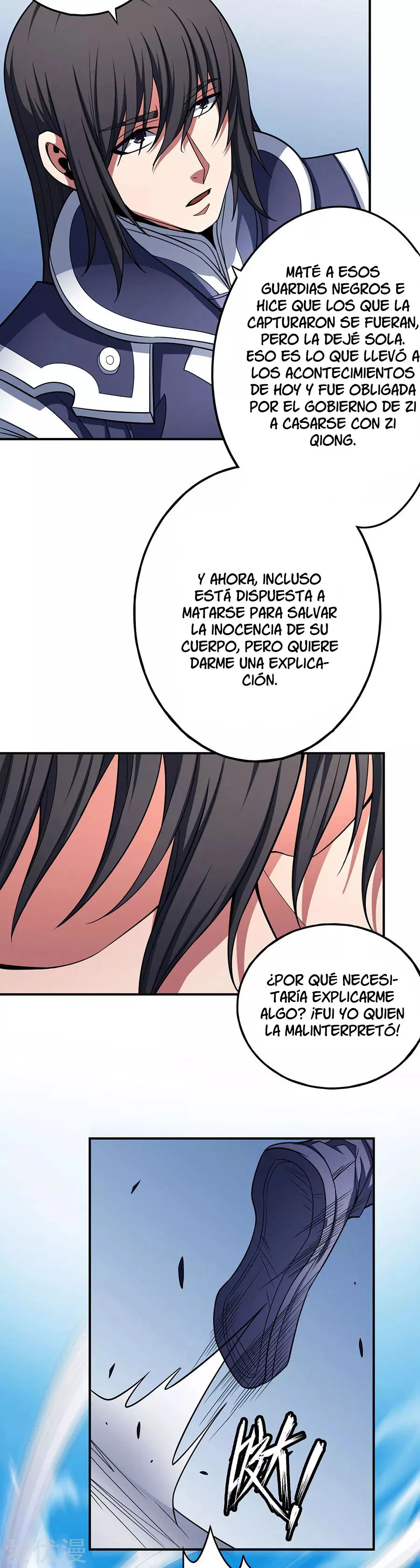 Dios de las artes marciales capítulo 103, página 34