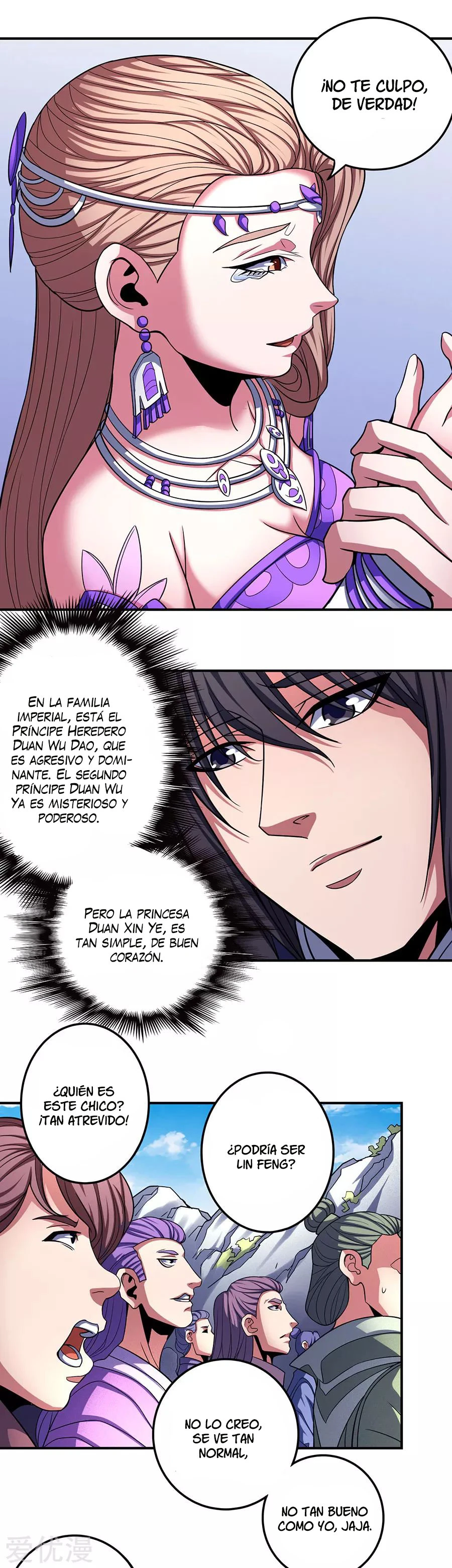 Dios de las artes marciales capítulo 103, página 38