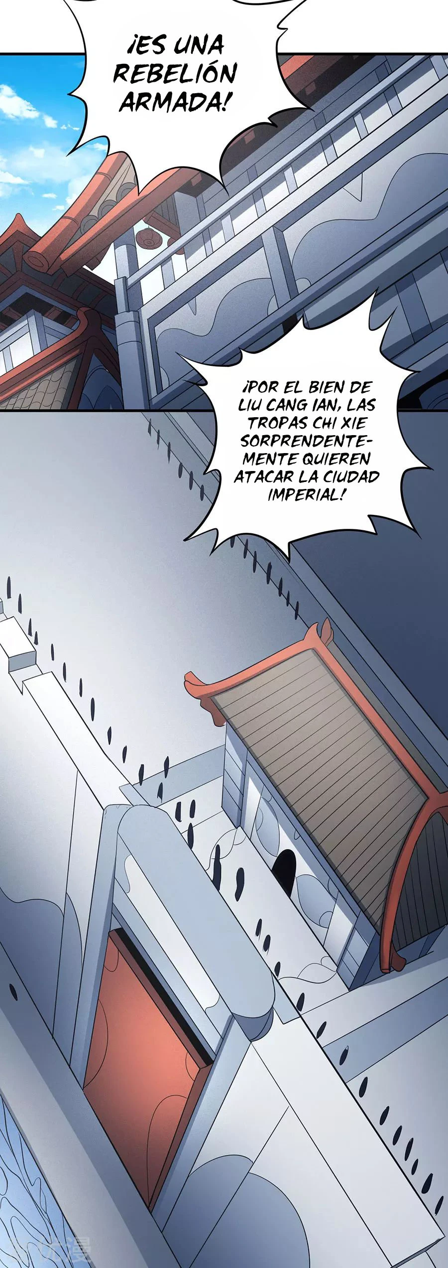 Dios de las artes marciales capítulo 108, página 53