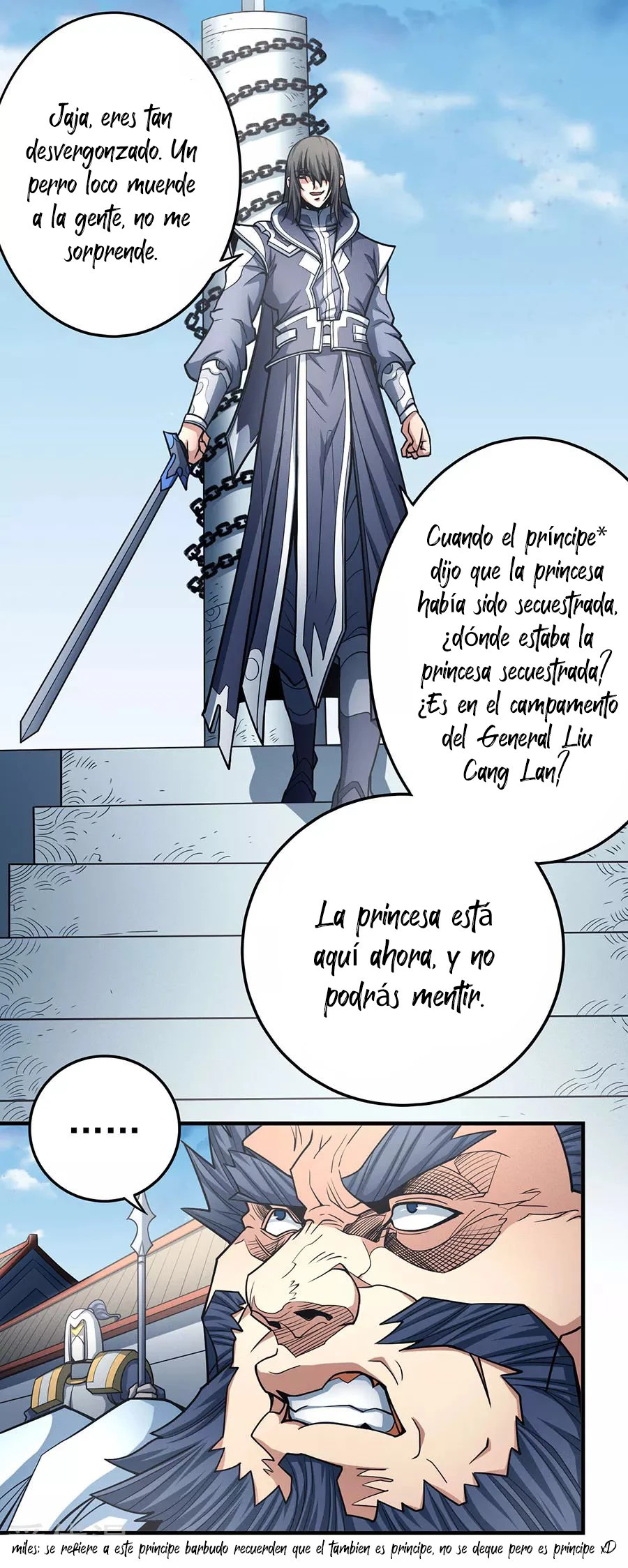 Dios de las artes marciales capítulo 110, página 46