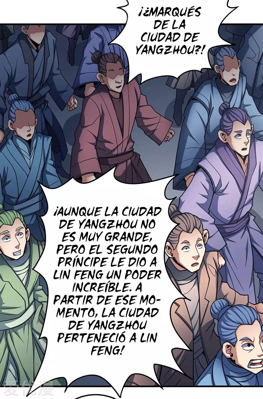 Dios de las artes marciales capítulo 111, página 20