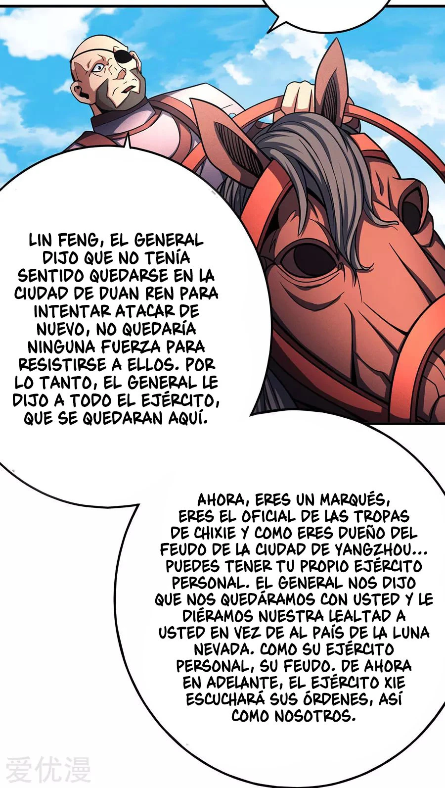 Dios de las artes marciales capítulo 111, página 80