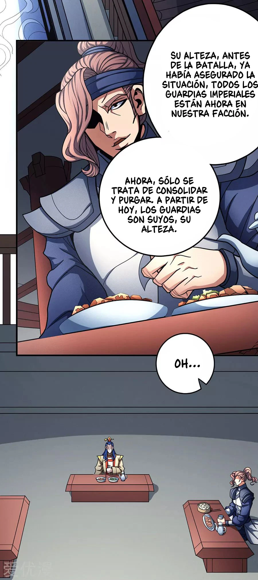 Dios de las artes marciales capítulo 111, página 86