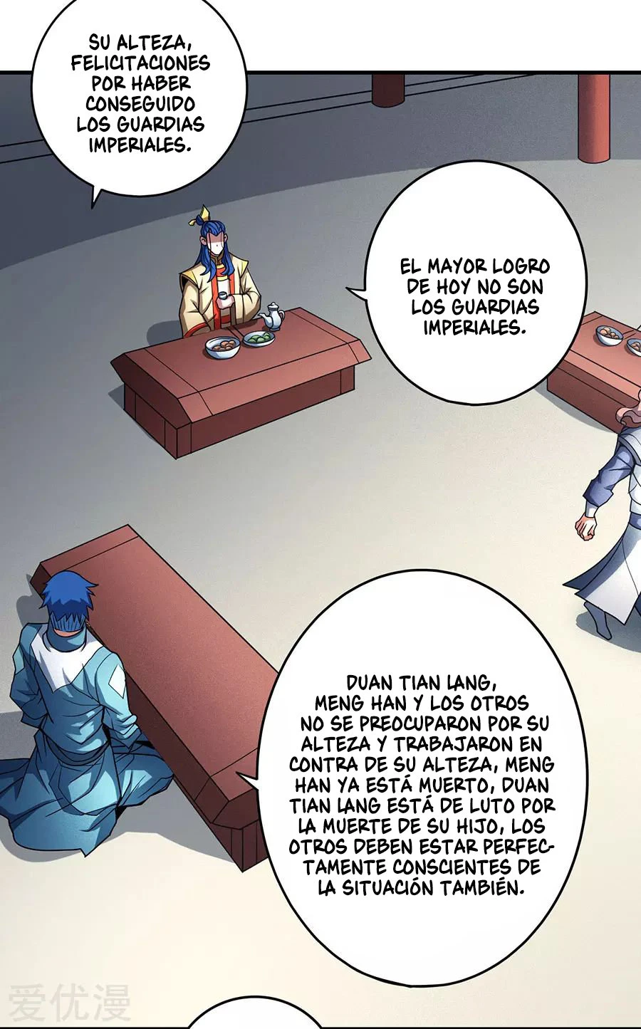 Dios de las artes marciales capítulo 111, página 91
