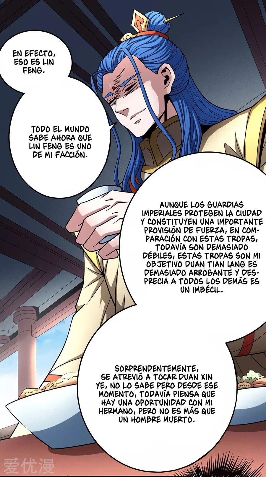 Dios de las artes marciales capítulo 111, página 93