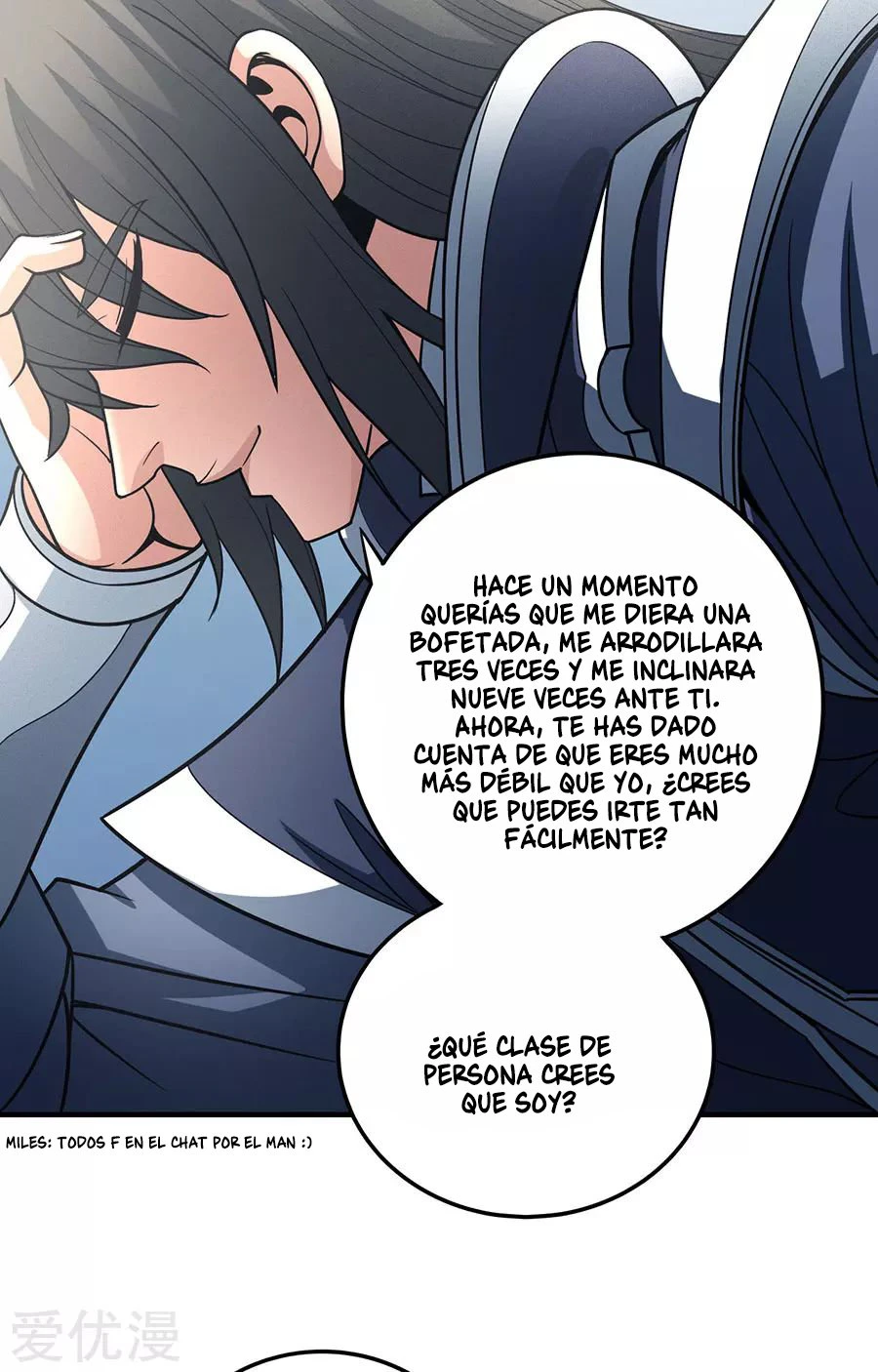 Dios de las artes marciales capítulo 112, página 71