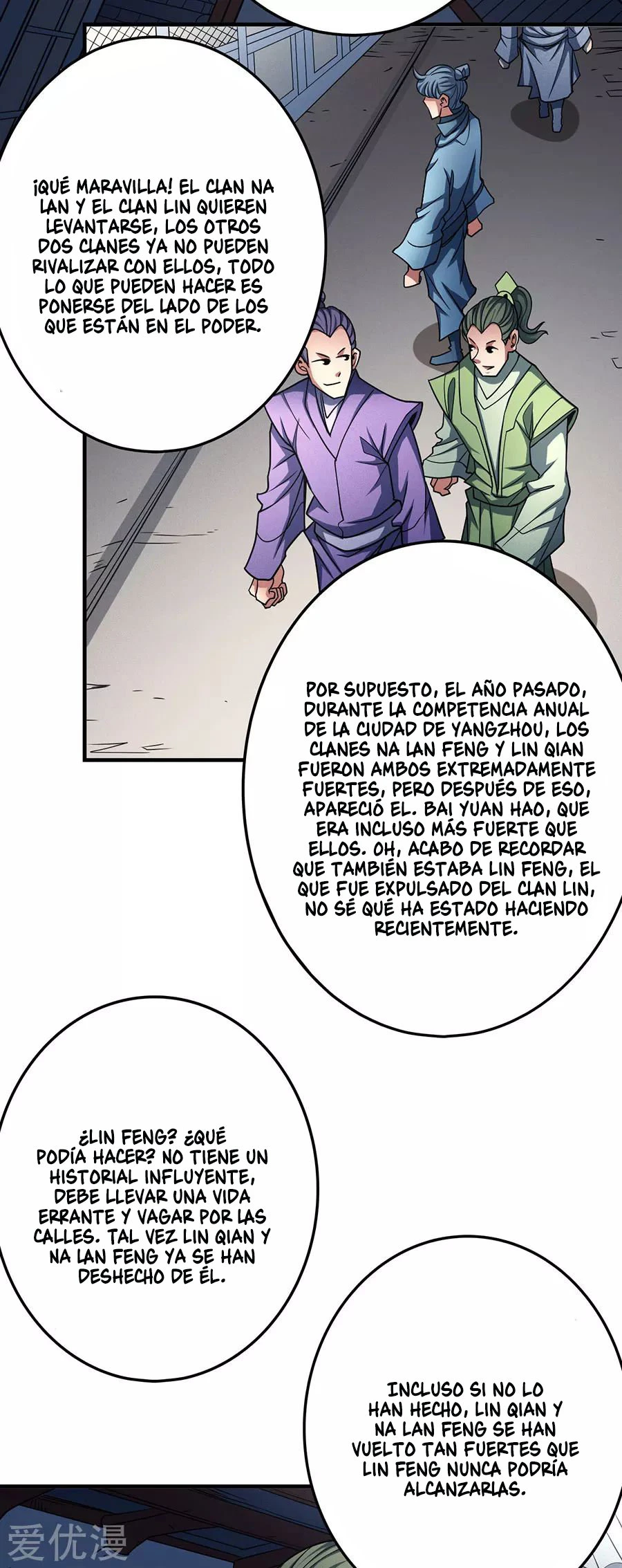 Dios de las artes marciales capítulo 113.2, página 26