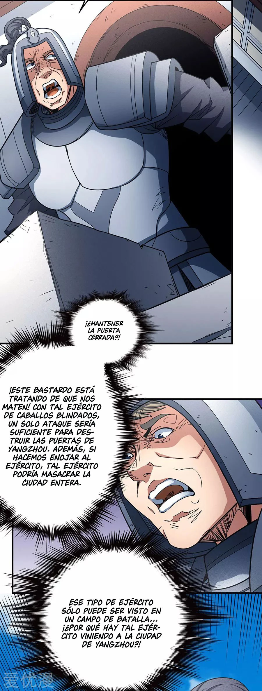 Dios de las artes marciales capítulo 113.2, página 30