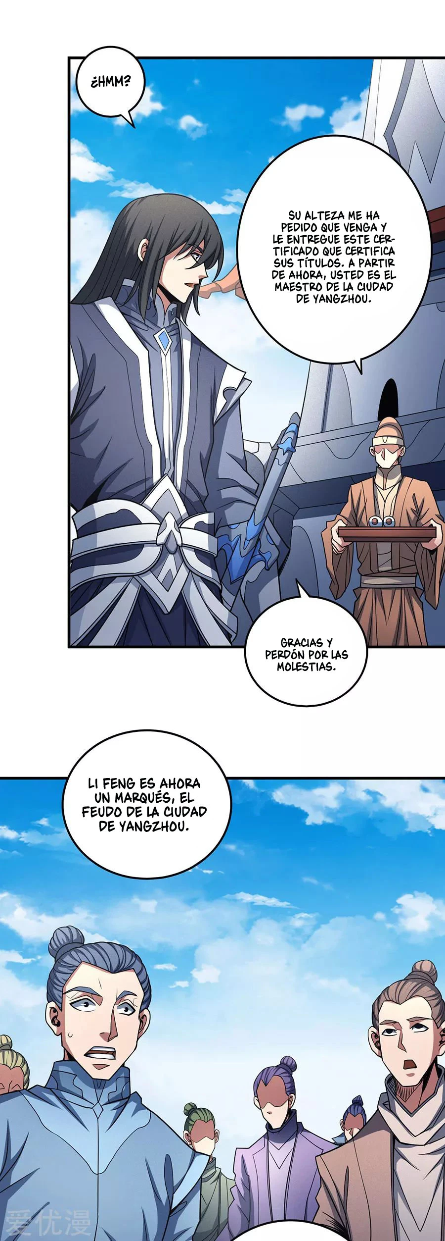 Dios de las artes marciales capítulo 113, página 28