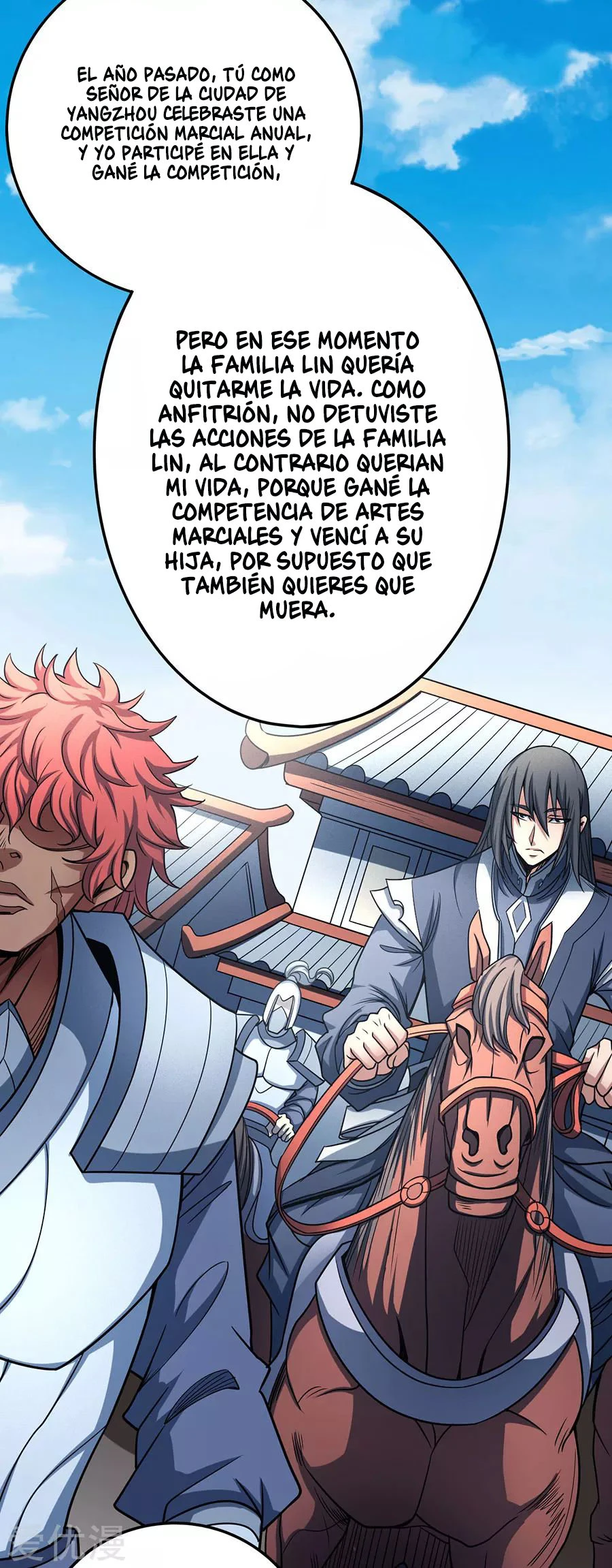 Dios de las artes marciales capítulo 114.2, página 10