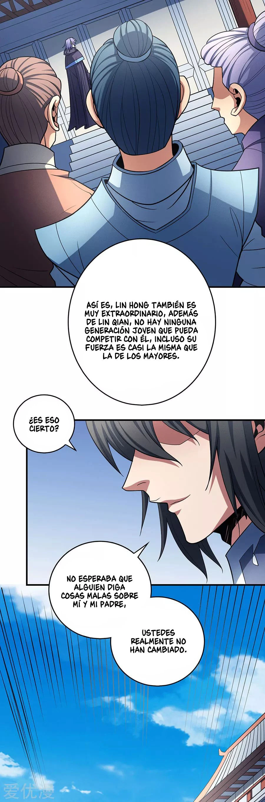 Dios de las artes marciales capítulo 114.3, página 22
