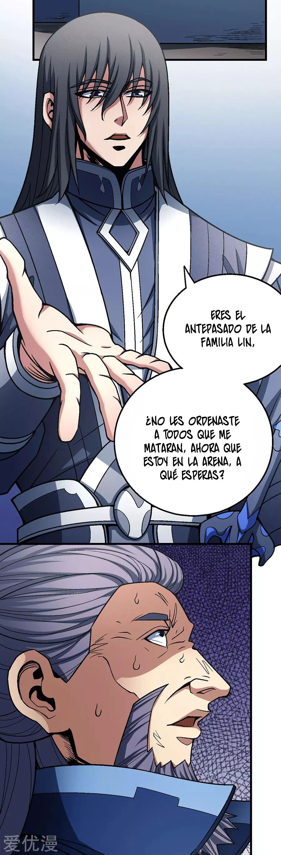 Dios de las artes marciales capítulo 115.3, página 19