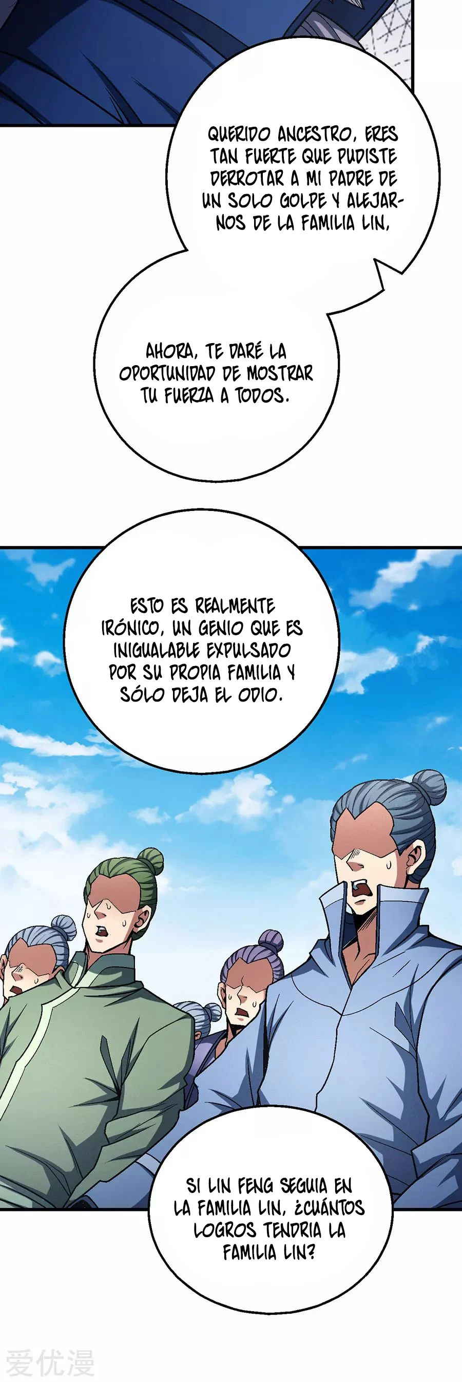 Dios de las artes marciales capítulo 115.3, página 20