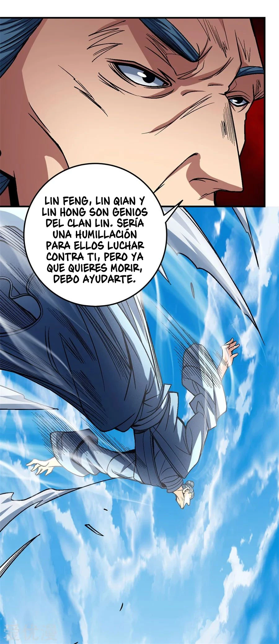 Dios de las artes marciales capítulo 115, página 20