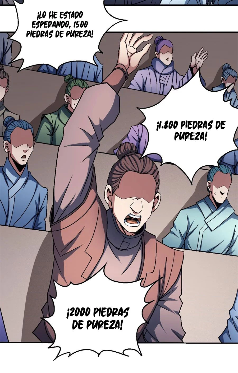 Dios de las artes marciales capítulo 118, página 35