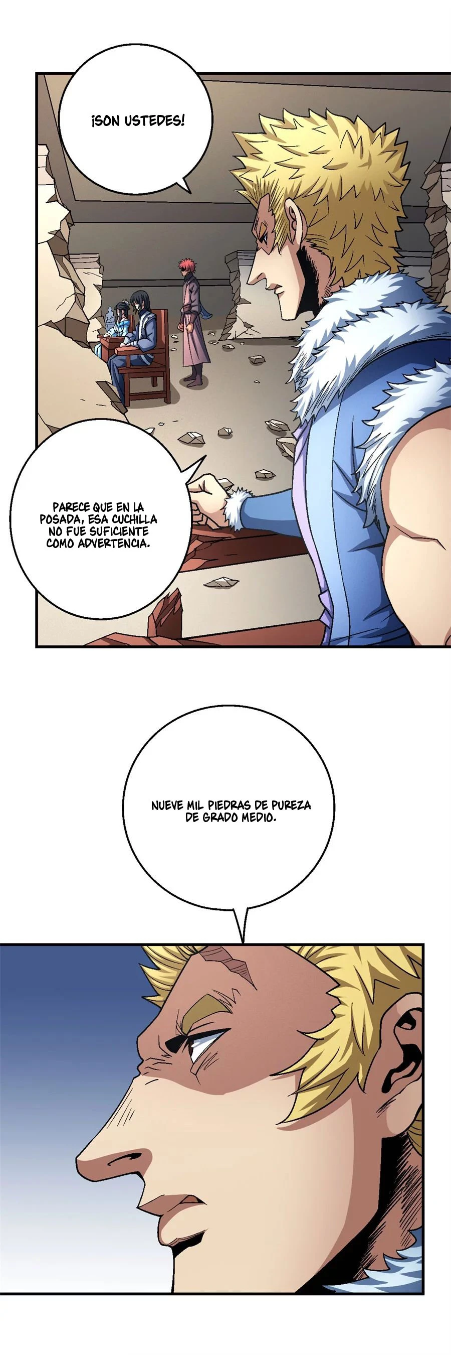 Dios de las artes marciales capítulo 118, página 59