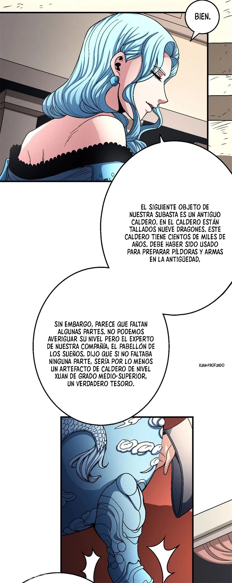 Dios de las artes marciales capítulo 118, página 79