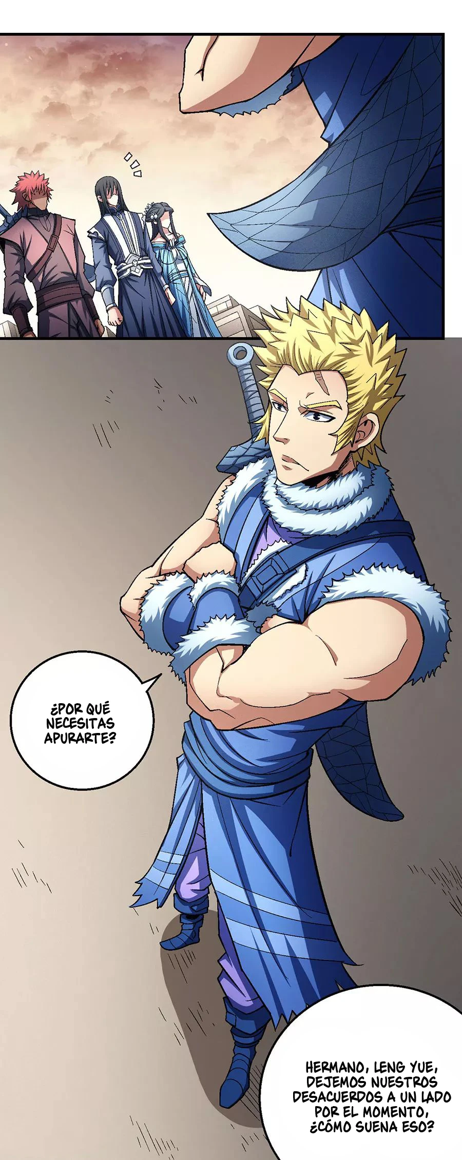 Dios de las artes marciales capítulo 119.2, página 7