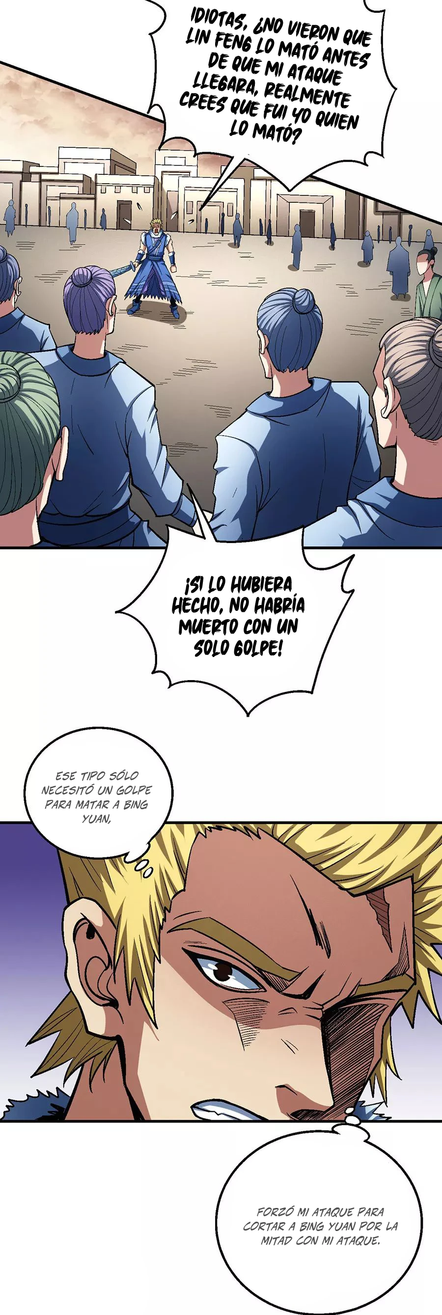 Dios de las artes marciales capítulo 119.3, página 3