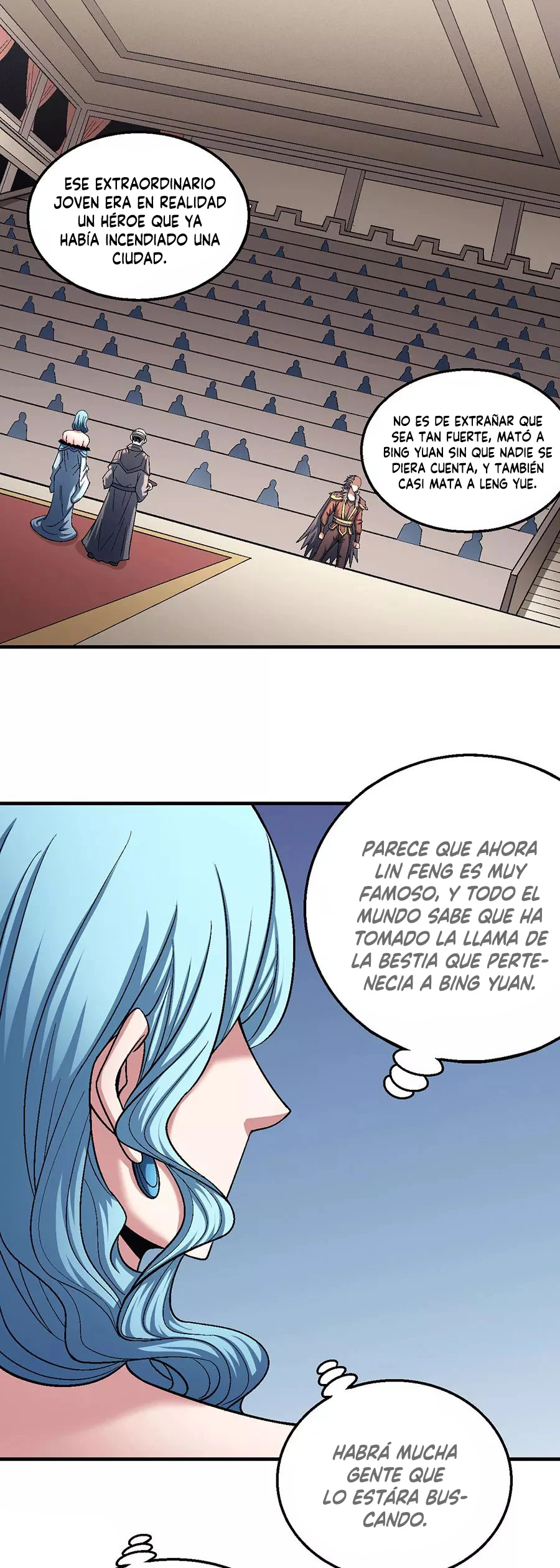 Dios de las artes marciales capítulo 121.2, página 22