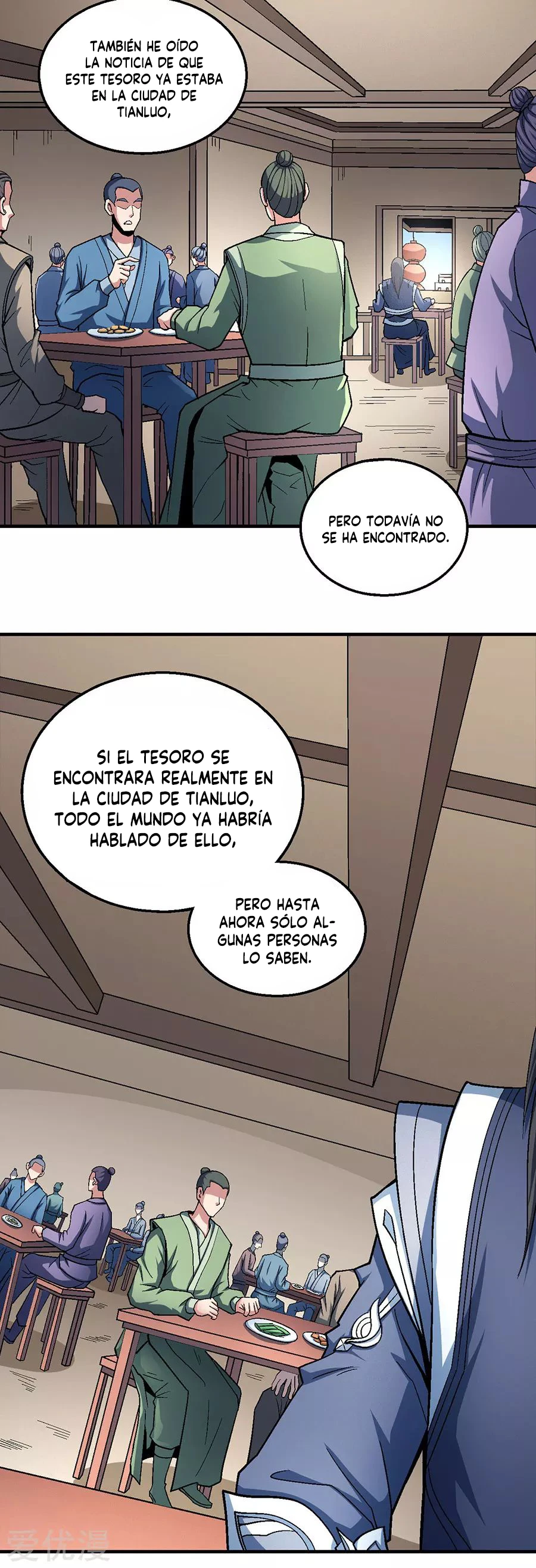 Dios de las artes marciales capítulo 121.3, página 9
