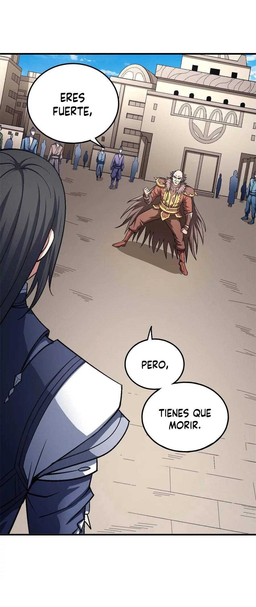 Dios de las artes marciales capítulo 122.2, página 4