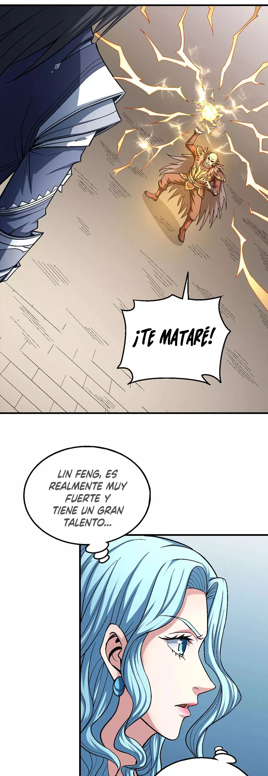 Dios de las artes marciales capítulo 122.3, página 2